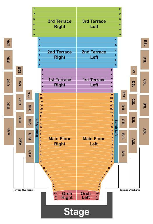 Clowes Memorial Hall Hadestown Seating Chart